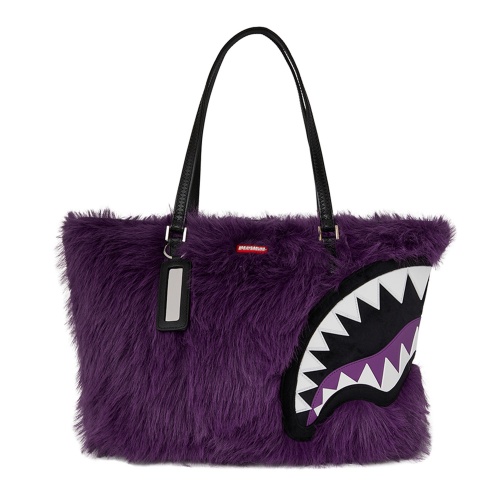 SPRAYGROUND Geantă FUR CRAY PURP - Pepina.ro SPRAYGROUND Geantă FUR CRAY PURP