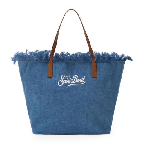 SAINT BARTH Geantă damă City denim