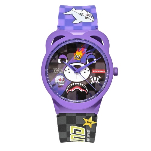 SPRAYGROUND Ceas WTF PURPLE WATCH