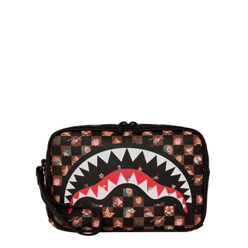 SPRAYGROUND Portfard / Penar PEEKING CHARACTERS REMIX