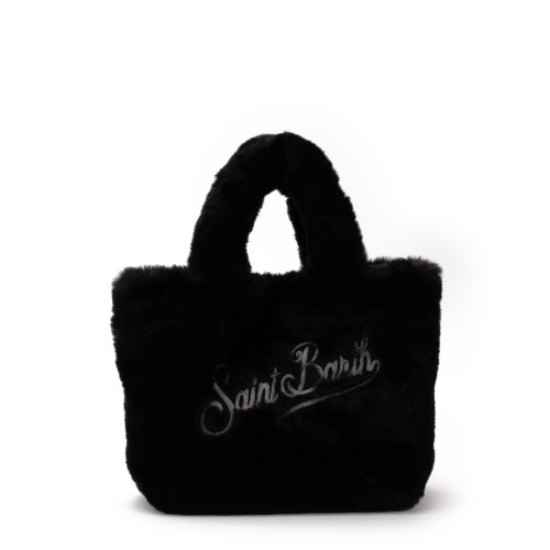 SAINT BARTH Poșetă damă neagră Vanity - Pepina.ro SAINT BARTH Poșetă damă neagră Vanity