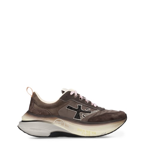 PREMIATA Adidași damă maro Hill - Pepina.ro PREMIATA Adidași damă maro Hill