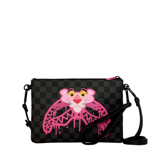 SPRAYGROUND Geantă de umăr PINK PANTHER DRIPPY DIAMONDS