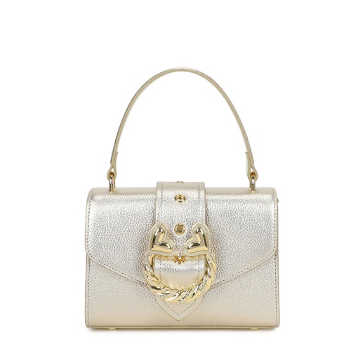 Braccialini Geantă damă aurie Baroque