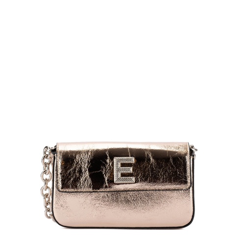 ERMANNO FIRENZE Geantă damă aurie Agnes Metallic