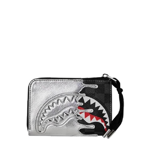 SPRAYGROUND Portofel SILVER SIDE DRIP