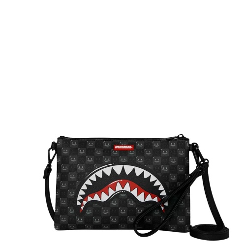 SPRAYGROUND Borsetă SHARKS IN PARIS WTF BUBBLY BLACK CHECK - Pepina.ro SPRAYGROUND Borsetă SHARKS IN PARIS WTF BUBBLY BLACK CHECK