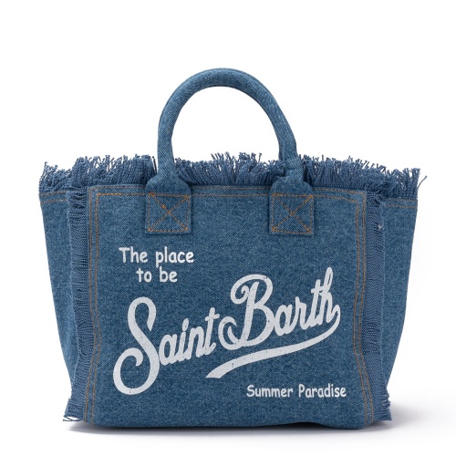 SAINT BARTH Geantă damă denim Colette - Pepina.ro SAINT BARTH Geantă damă denim Colette
