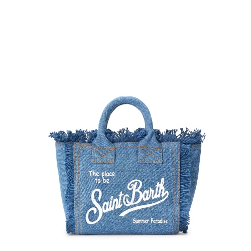 SAINT BARTH Poșetă denim Vanity