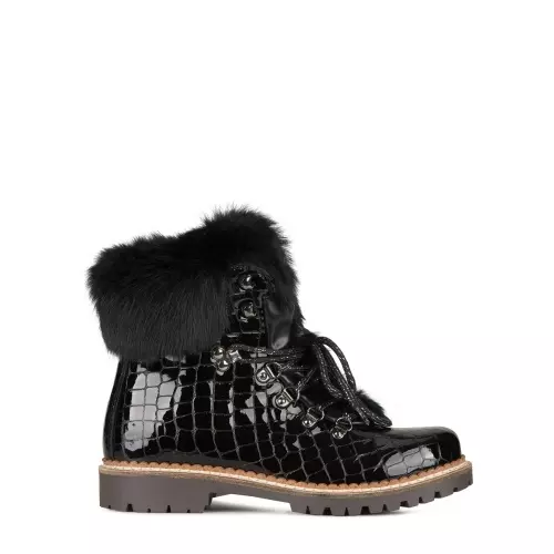 New Italia Shoes Ghete cu blană pentru femei - Pepina.ro New Italia Shoes Ghete cu blană pentru femei