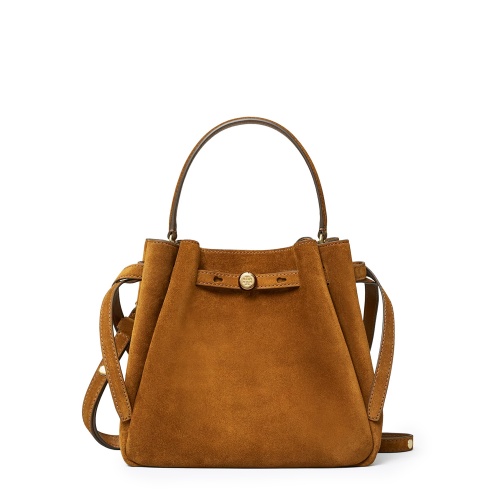 TORY BURCH Geantă damă maro Romy - Pepina.ro TORY BURCH Geantă damă maro Romy