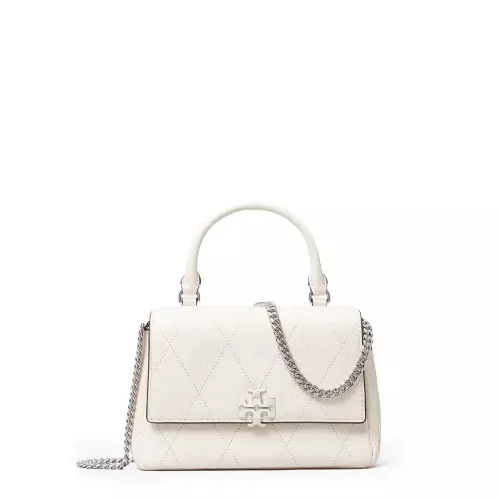 TORY BURCH Geantă damă albă Mini Charlie - Pepina.ro TORY BURCH Geantă damă albă Mini Charlie