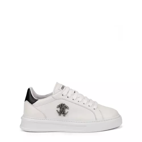 Roberto Cavalli Adidași albi bărbați