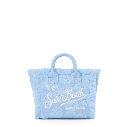 SAINT BARTH Poșetă damă Vanity albastră