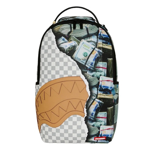 SPRAYGROUND Rucsac CREAM CHECK FULL OF CASH - Pepina.ro SPRAYGROUND Rucsac CREAM CHECK FULL OF CASH