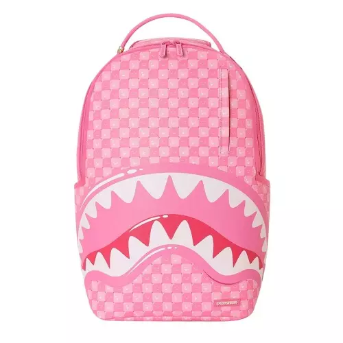 SPRAYGROUND Rucsac PINK NEW CHECK FACES - Pepina.ro SPRAYGROUND Rucsac PINK NEW CHECK FACES