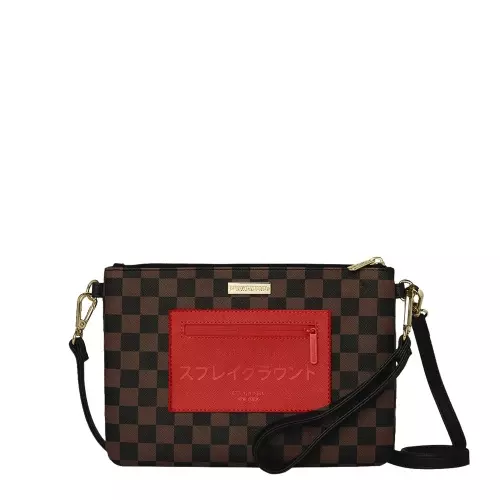 SPRAYGROUND Geantă crossbody KATANA CHECK BOSS