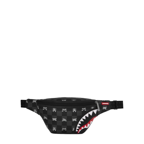 SPRAYGROUND Borsetă GRAY PEEKING CHARACTER