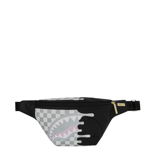 SPRAYGROUND Borsetă CREAM CHECK SIDE DRIP