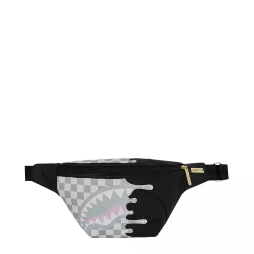 SPRAYGROUND Borsetă CREAM CHECK SIDE DRIP