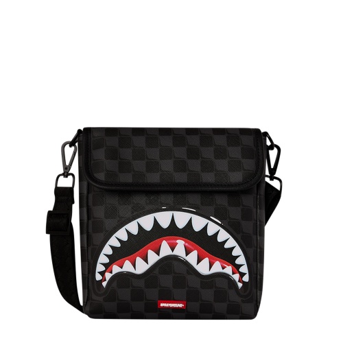 SPRAYGROUND Geantă grossbody SHARKS IN PARIS BALLOON BLACK
