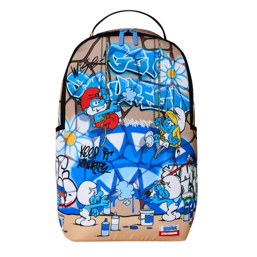 SPRAYGROUND Rucsac SMURFS ART PARTY