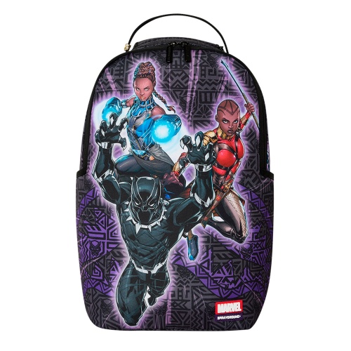 SPRAYGROUND Rucsac MARVEL BLACK PANTHER GROUP SHOT
