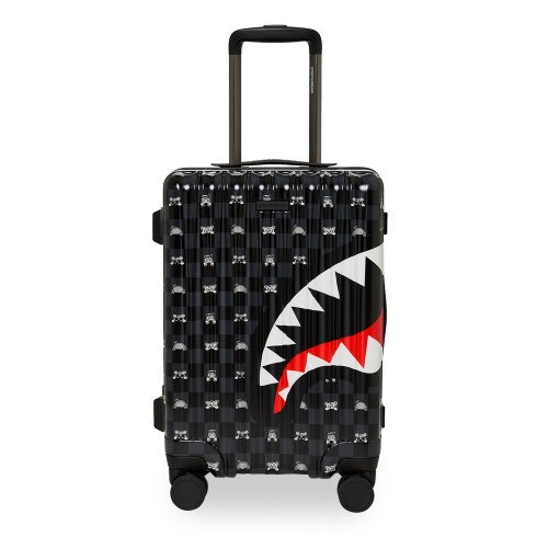 SPRAYGROUND Valiză mică GRAY PEEKING CHARACTER