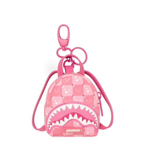 SPRAYGROUND Breloc PINK NEW CHECK FACES