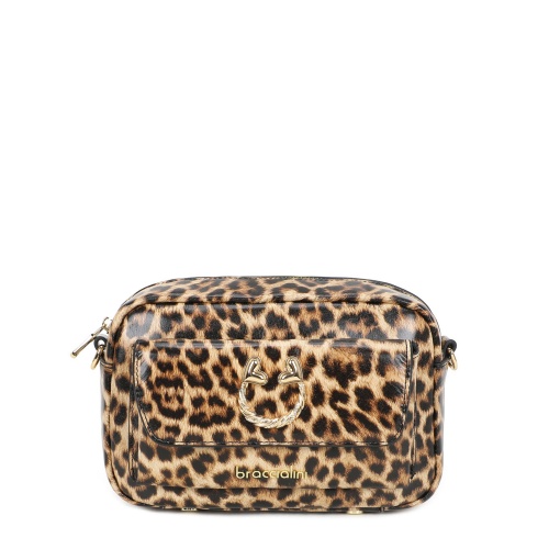 BRACCIALINI Geantă damă leopard Jinny