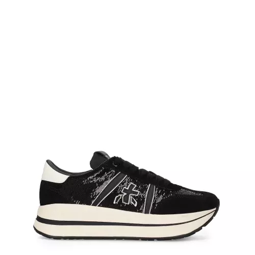 PREMIATA Adidași damă cu paiete Beth Coin - Pepina.ro PREMIATA Adidași damă cu paiete Beth Coin