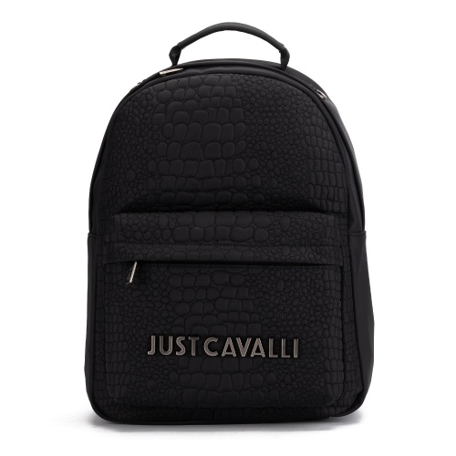 Just Cavalli Rucsac cu efect piele croco
