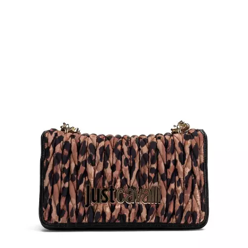 Just Cavalli Geantă damă cu imprimeu leopard