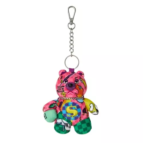 SPRAYGROUND Breloc WILD WTF BEAR
