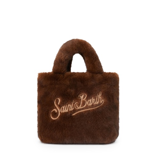 SAINT BARTH Poșetă damă maro Vanity - Pepina.ro SAINT BARTH Poșetă damă maro Vanity
