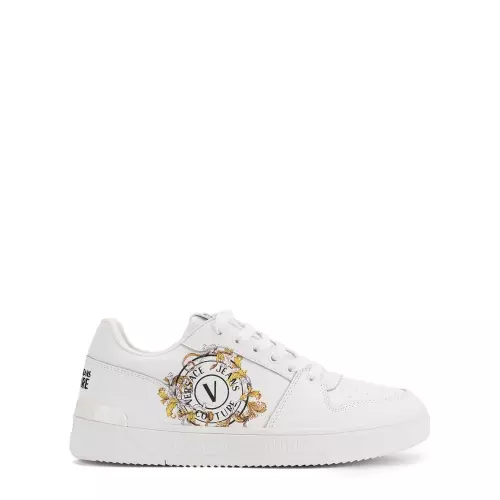 VERSACE JEANS Adidași albi bărbați