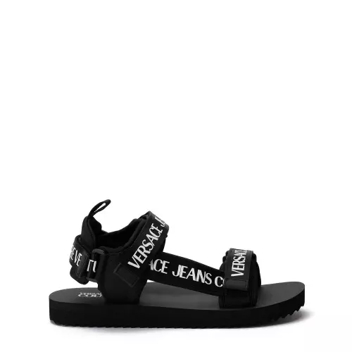 VERSACE JEANS Sandale bărbați negre