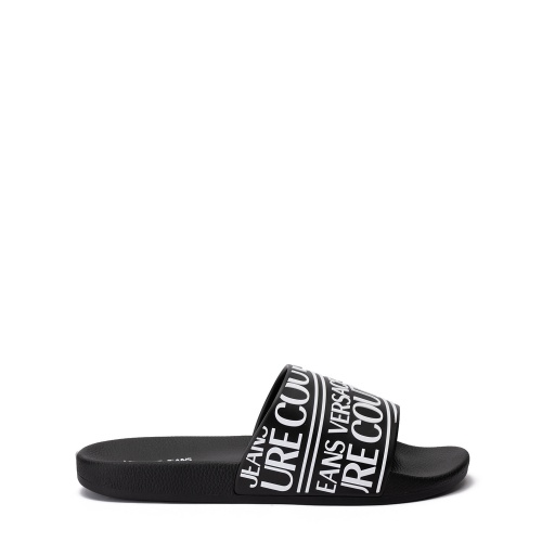 VERSACE JEANS Papuci bărbați negri