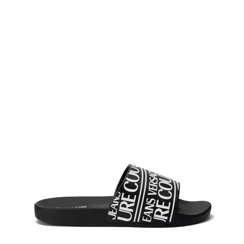 VERSACE JEANS Papuci bărbați negri