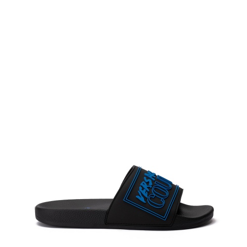 VERSACE JEANS Papuci bărbați negri