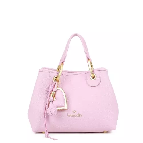 Braccialini Geantă damă roz pal Beth Jewels