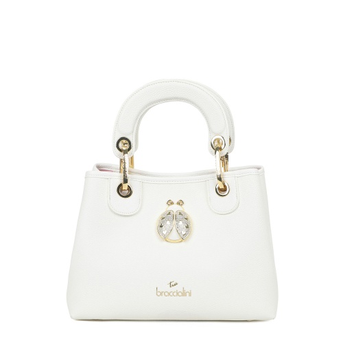 Braccialini Geantă damă albă Beth Jewels - Pepina.ro Braccialini Geantă damă albă Beth Jewels