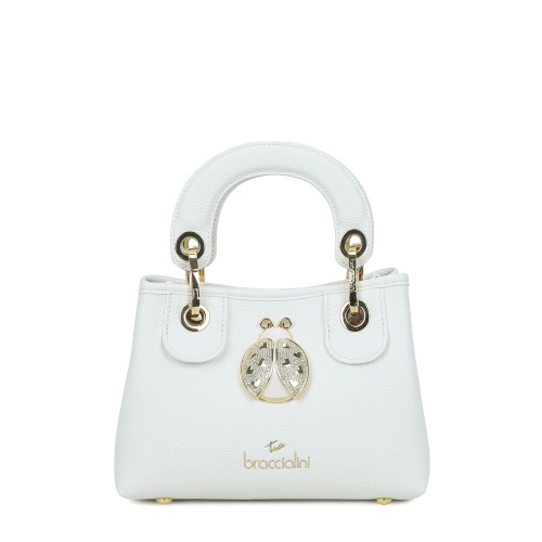 Braccialini Geantă damă albă Beth Jewels - Pepina.ro Braccialini Geantă damă albă Beth Jewels