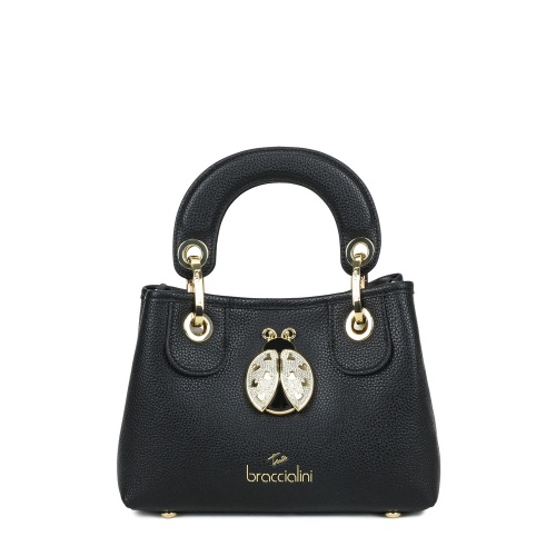 Braccialini Geantă damă neagră Beth Jewels - Pepina.ro Braccialini Geantă damă neagră Beth Jewels