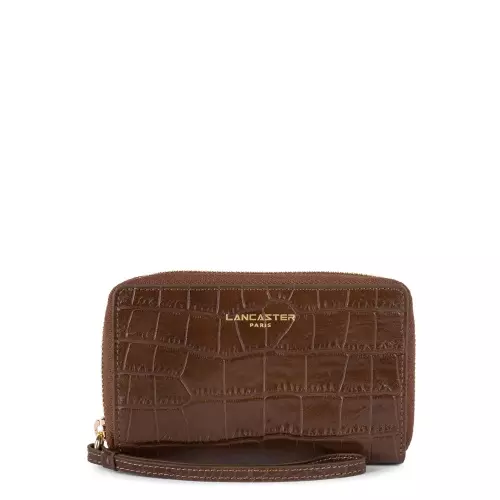 LANCASTER Portofel damă maro Exo