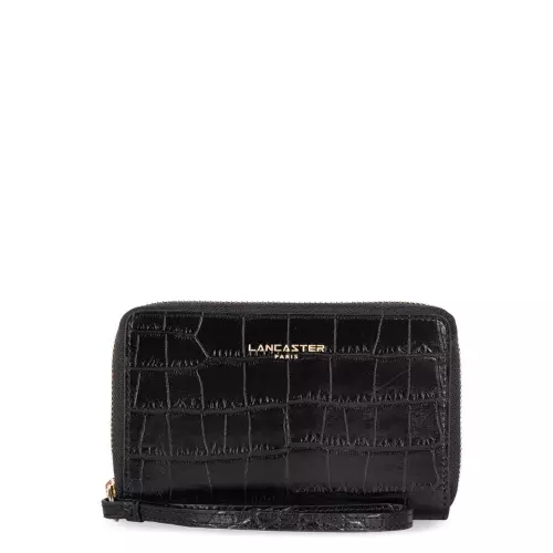 LANCASTER Portofel damă negru Exo
