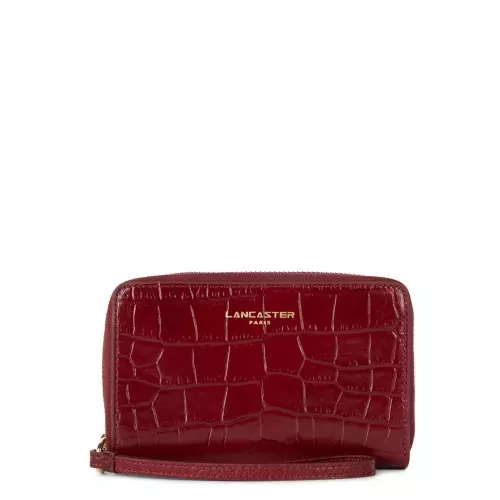 LANCASTER Portofel damă roșu Exo
