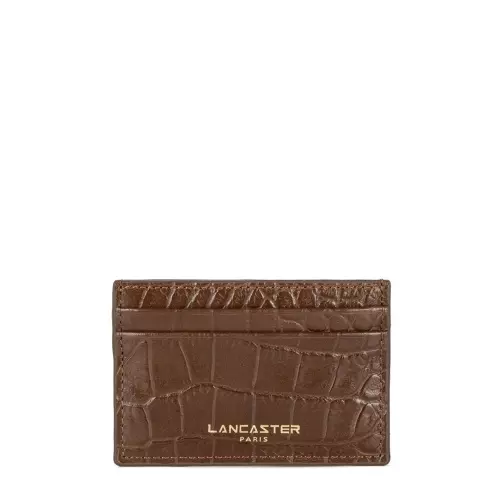 LANCASTER Cardholder damă maro Exo
