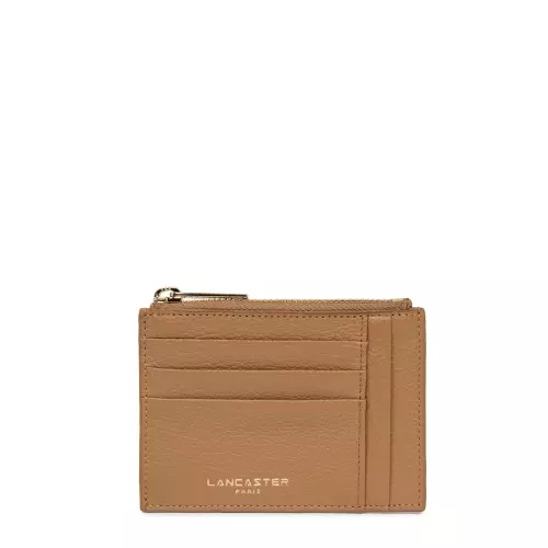 LANCASTER Cardholder bărbați maro cu fermoar Exo