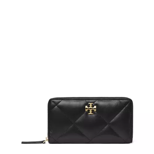 TORY BURCH Portofel de damă vișiniu (bordo) Kira Diamond mic (small)